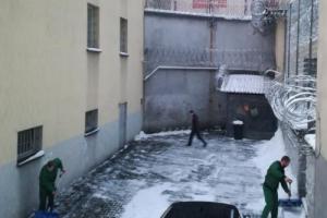 zima w OZ Bielsko-Biała ZK Cieszyn - zaśnieżona jednsotka
