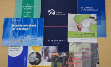 Broszury do prowadzenia oddziaływań terapeutycznych wobec skazanych uzależnionych od alkoholu